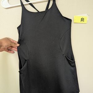 Stylish Black Sleeveless Dress